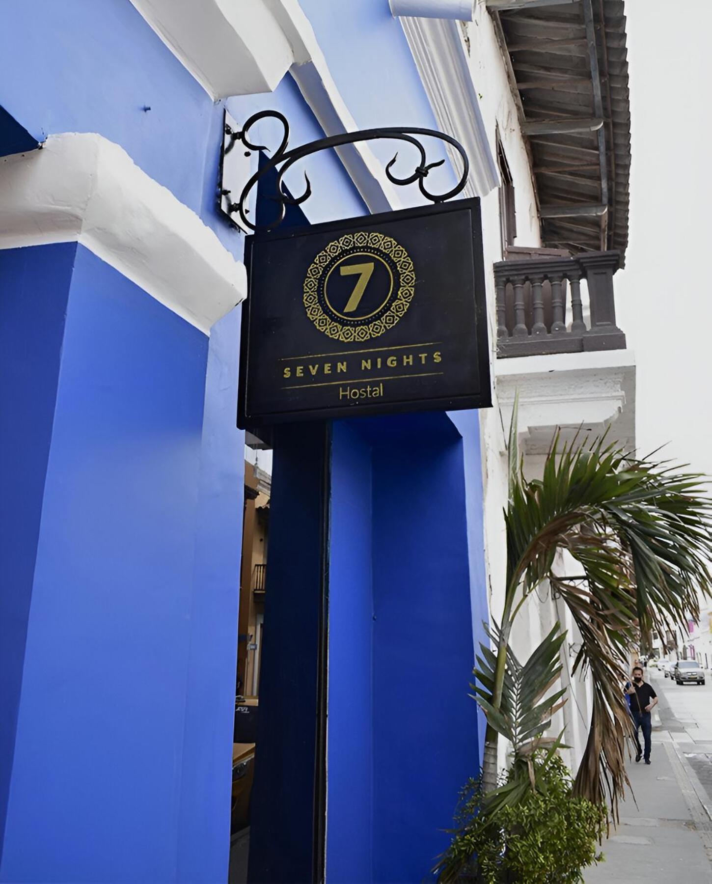 Seven Nights Hostel Cartagena ภายนอก รูปภาพ
