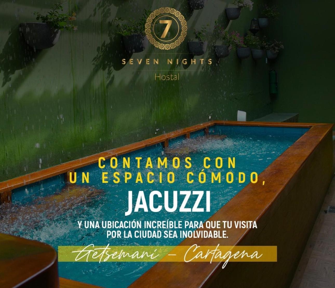 Seven Nights Hostel Cartagena ภายนอก รูปภาพ